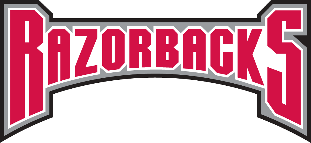 Arkansas Razorbacks 2001-2008 Wordmark Logo t shirts DIY iron ons v7
